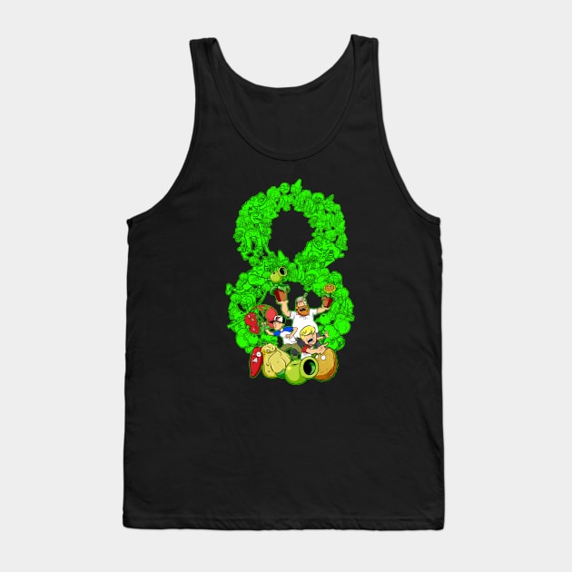 #8 is Great! Tank Top by Seventoes